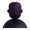 bust in silhouette emoji